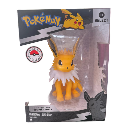Deluxe Vinyl Figura Jolteon Grande 20cm - Select Jazwares S6