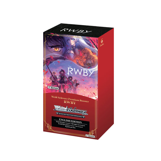 RWBY - Premium Booster Pack (6 Boosters) - Bushiroad - Weiss Schwarz