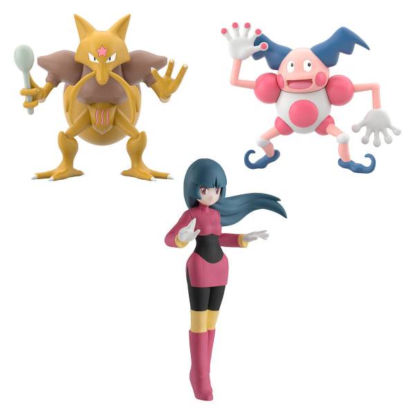 Pokemon Scale World Kanto - Sabrina & Mr. Mime & Kadabra