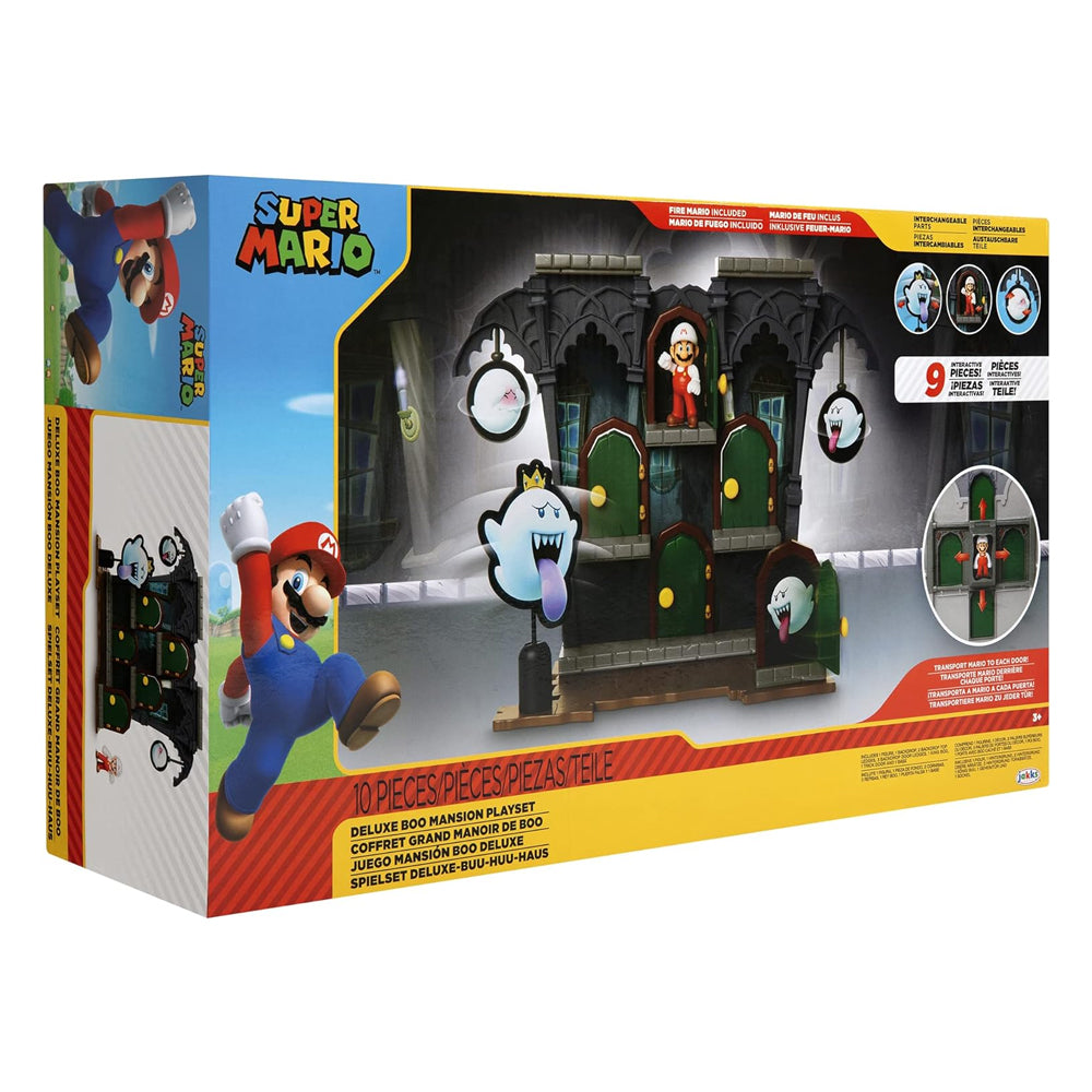 Deluxe Boo Mansion Playset - Super Mario – Andy’s Toys & Collectibles Store