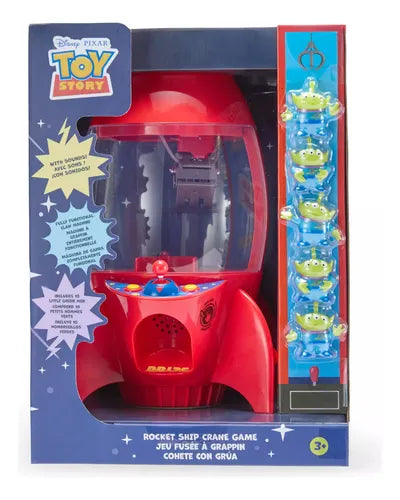 Mini Maquina de Garra Deluxe con Sonido y Musica (Space Crane) de Pizza Planeta - Toy Story - Disney Store