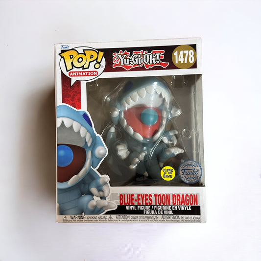 Yu Gi Oh! Blue Eyes Toon Dragon 1478 - Funko Super Pop