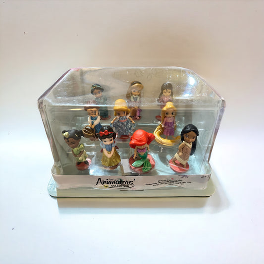 Princesas Disney Animators Set 10 Figuras - Disney
