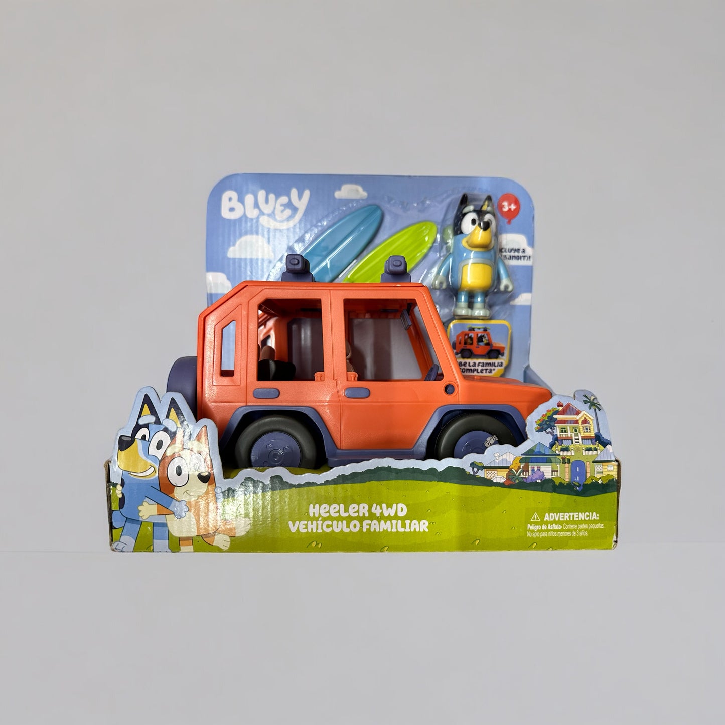 Set Heeler 4WD Vehiculo Familiar de Bluey