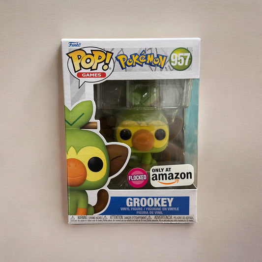 Grookey (Flocked) 957 - Funko Pop