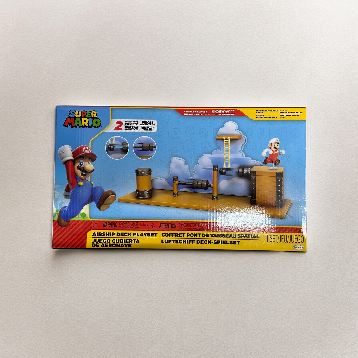 Set Juego Cubierta de Aeronave - Super Mario