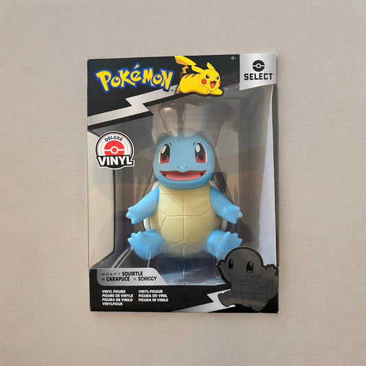 Deluxe Vinyl Figura Squirtle Grande 20cm - Select Jazwares S1