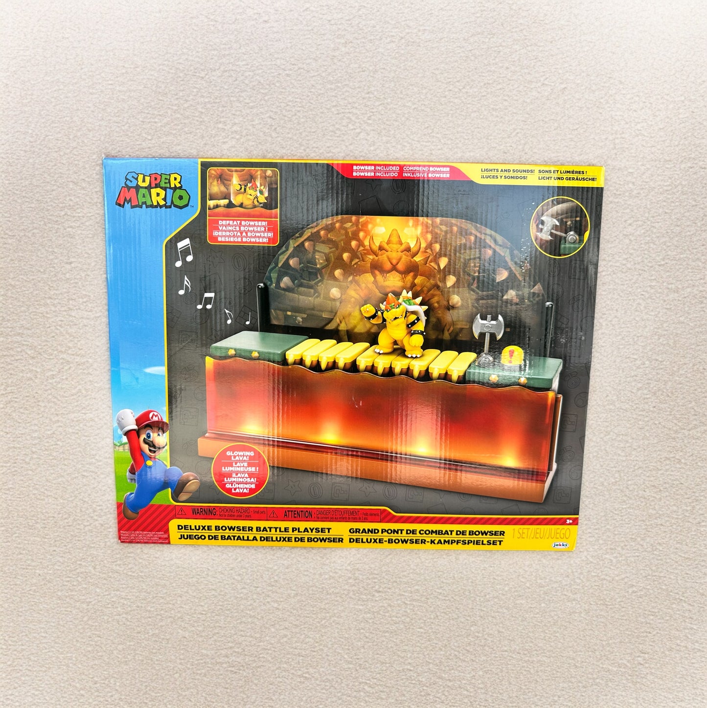 Set Juego de Batalla Deluxe de Bowser - Super Mario