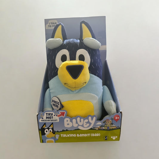 Peluche Musical Bandit (Dad Papa) - Bluey