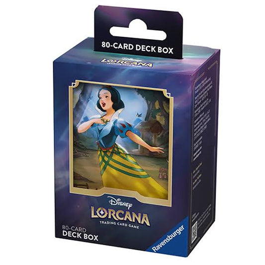 Deck Box Snow White para 80 cartas - Disney Lorcana