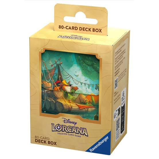 Deck Box Robin Hood para 80 cartas - Disney Lorcana