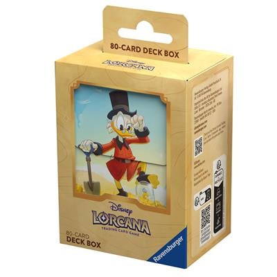 Deck Box Scrooge McDuck para 80 cartas - Disney Lorcana