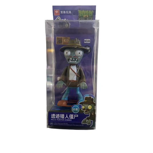 Relic Hunter Zombie (Zombi Cazador de Reliquias) de cuerda(10cm de alto) - Plantas vs Zombies