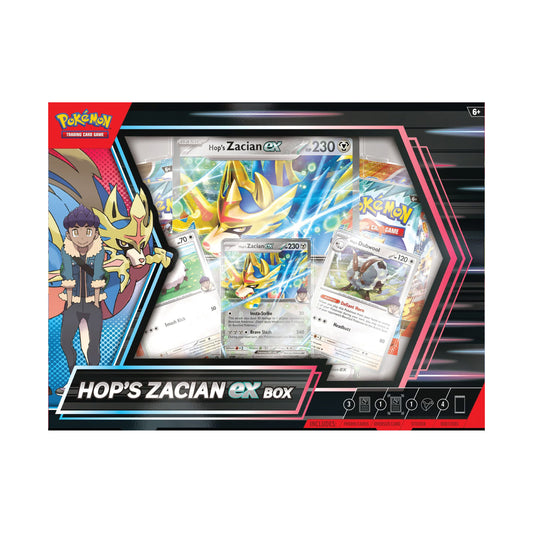 Hop's Zacian ex Box [INGLES]