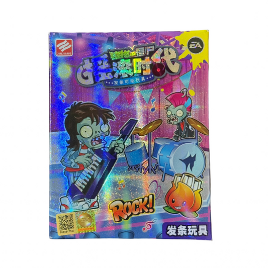 Figura sorpresa blind box Rock Era - Plantas vs Zombies