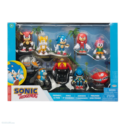 10 Pack Sonic - Sonic the Hedgehog - Jakks