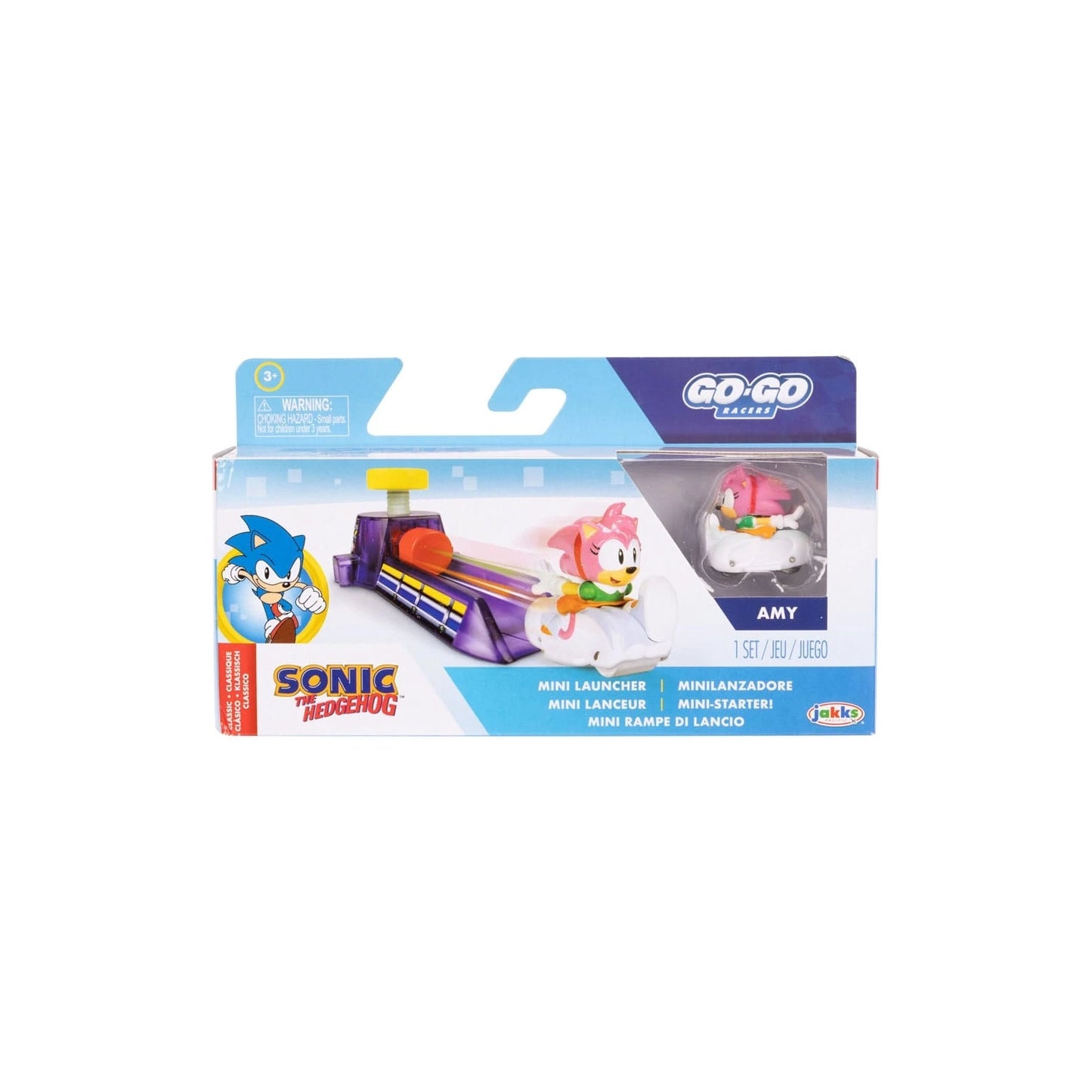 Mini Launcher Amy Go-Go Racers - Sonic the Hedgehog - Jakks – Andy’s ...