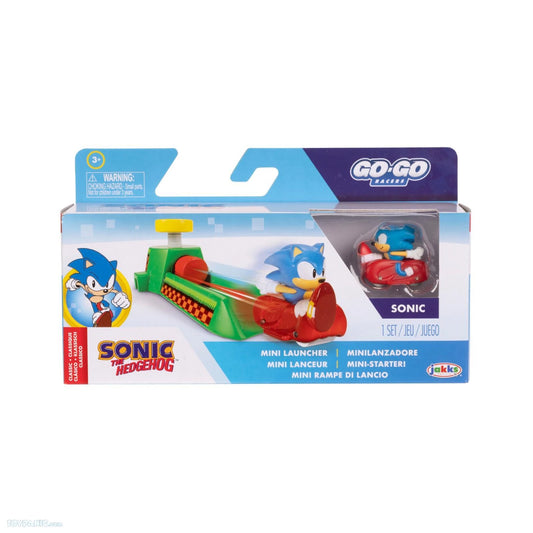 Mini Launcher Sonic Go-Go Racers - Sonic the Hedgehog - Jakks