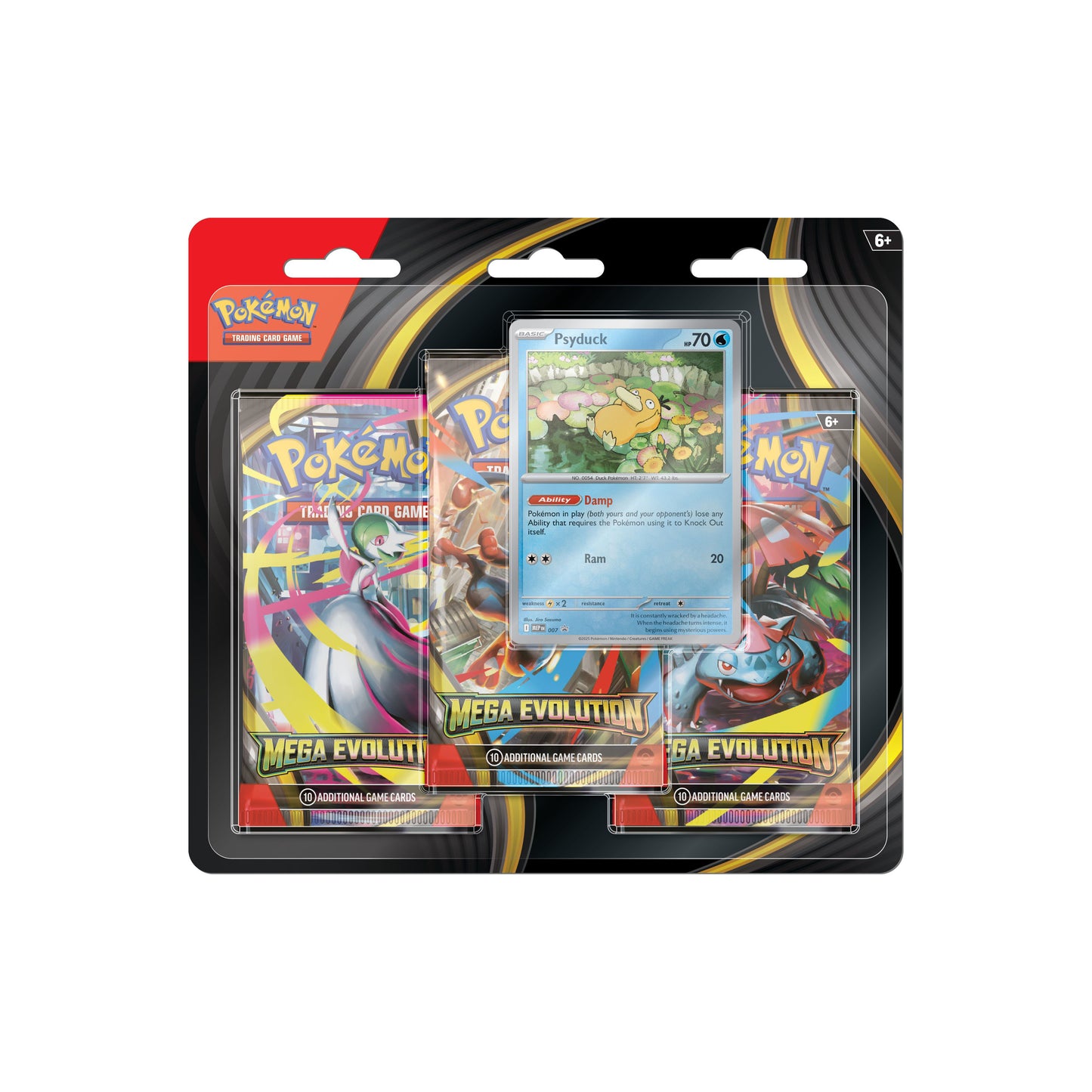 [PREVENTA] 3 Pack Blister - Mega Evolution [Promo Aleatoria] [INGLES]