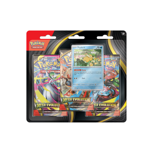 [PREVENTA] 3 Pack Blister - Mega Evolution [Promo Aleatoria] [INGLES]
