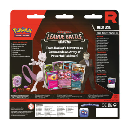 Team Rocket Mewtwo ex League Battle Deck [INGLES]