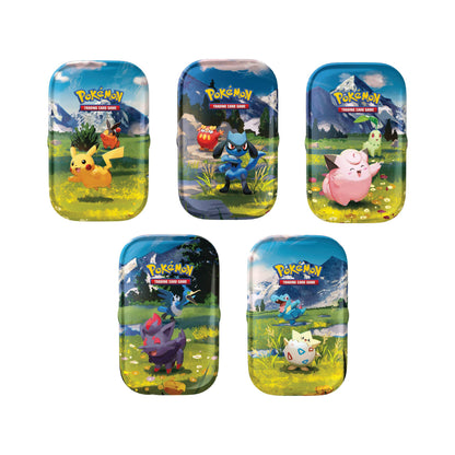 [PREVENTA] Mini Tin Display - Mega Evolution Ascended Heroes (10 Tins) [INGLES]