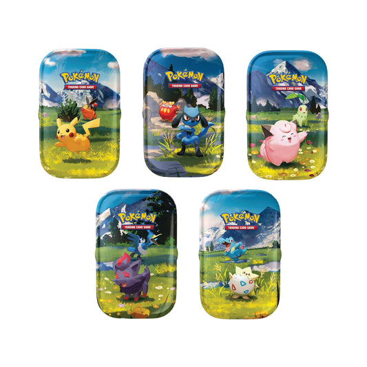[PREVENTA] Mini Tin Display - Mega Evolution Ascended Heroes (10 Tins) [INGLES]