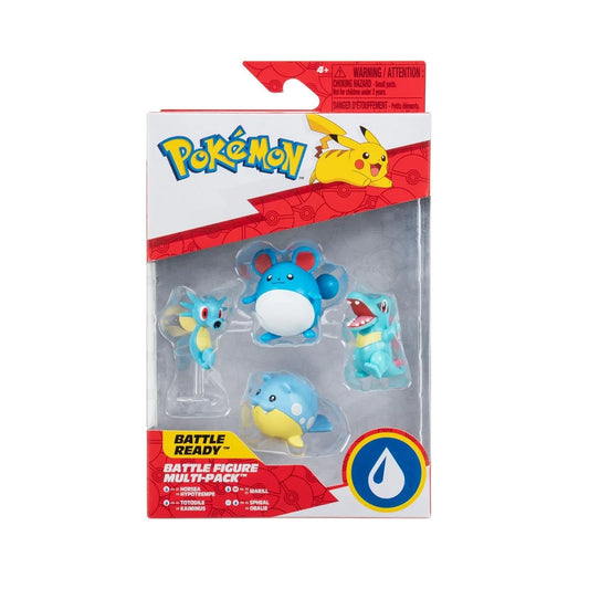 Horsea, Marill, Totodile & Spheal Battle Figure Multi-Pack