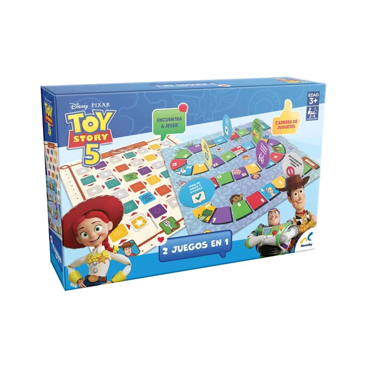 Juego de Mesa 2 en 1 Toy Story 5 - Novelty