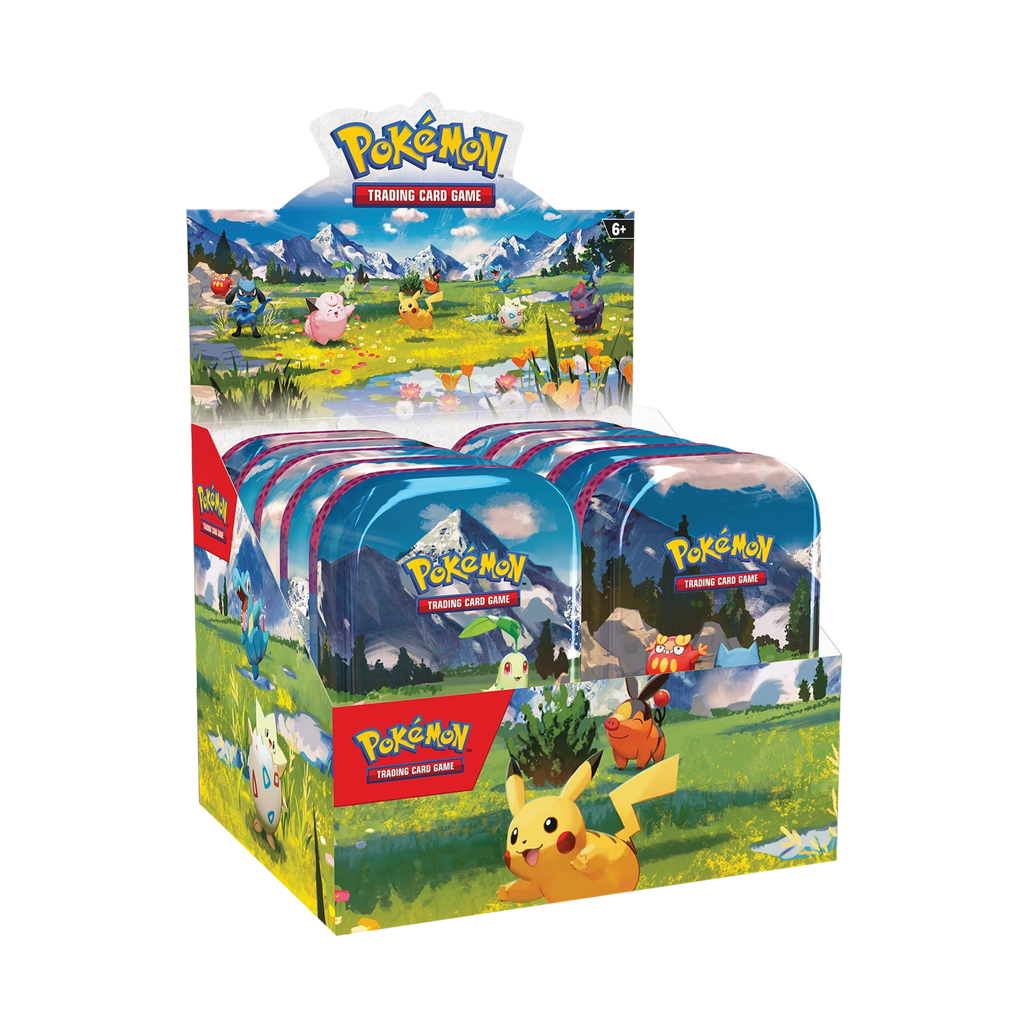 [PREVENTA] Mini Tin Display - Mega Evolution Ascended Heroes (10 Tins) [INGLES]