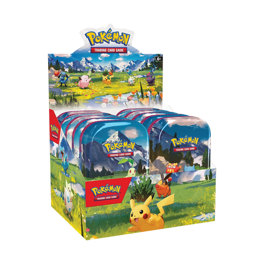 [PREVENTA] Mini Tin Display - Mega Evolution Ascended Heroes (10 Tins) [INGLES]