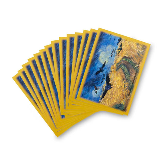 Corviknight Inspired by Wheatfield with Crows Card Sleeves (65 Sleeves) - Pokémon Center × Van Gogh Museum