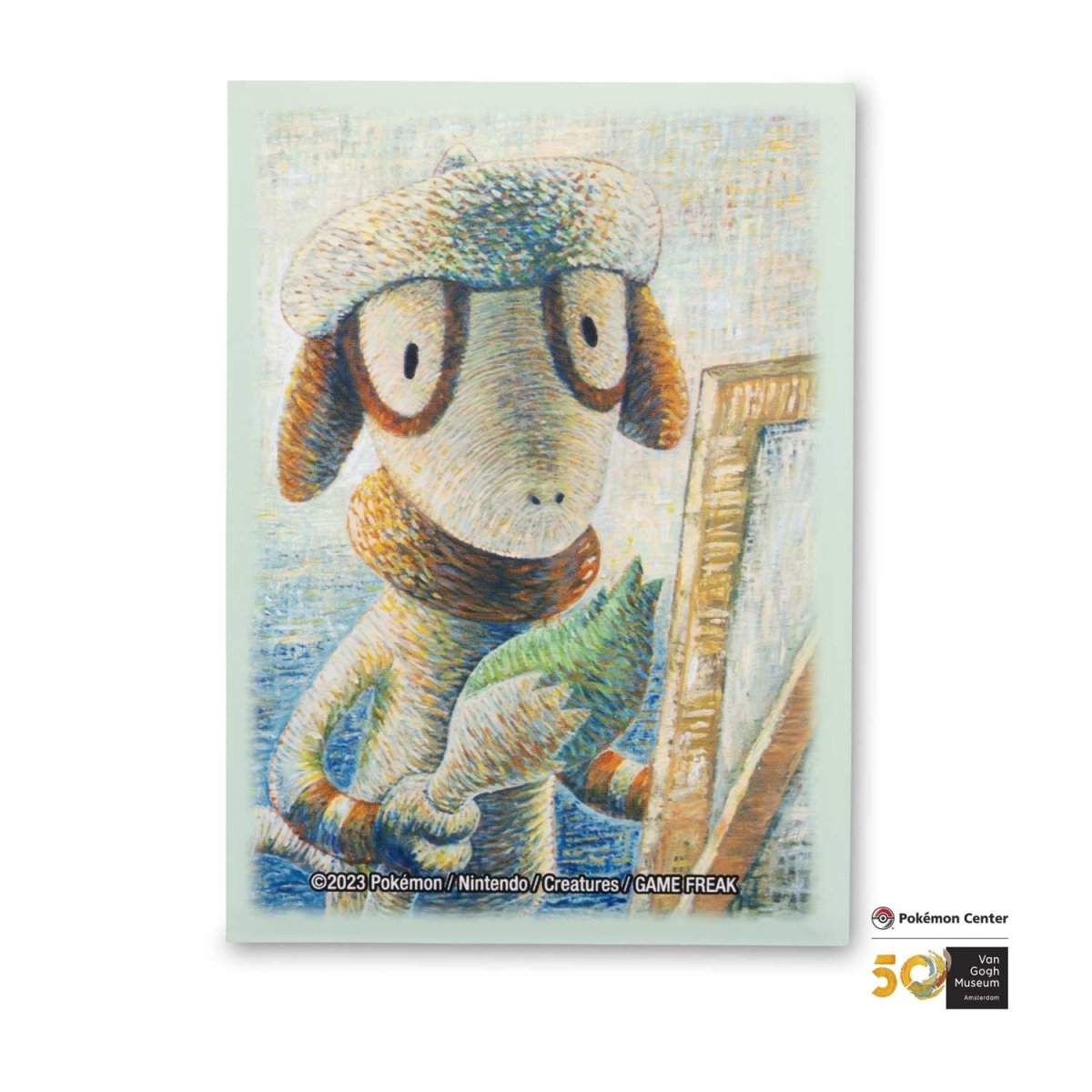 Smeargle Inspired by Self-Portrait as a Painter Card Sleeves (65 Sleeves) - Pokémon Center × Van Gogh Museum