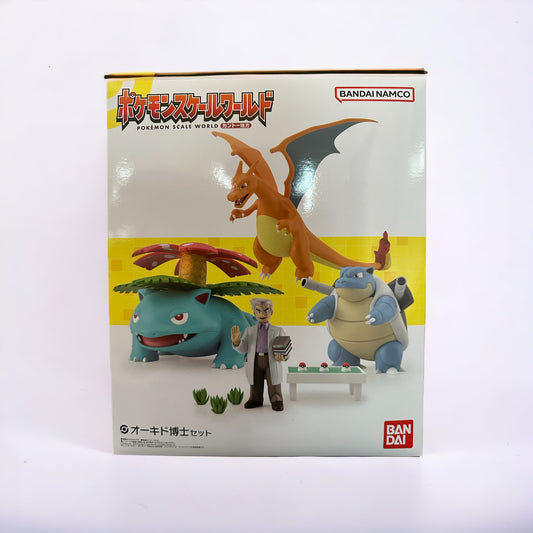 Pokemon Scale World Kanto Professor Oak Set