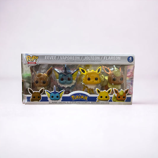 Eevee Evolutions Kanto 4 Set - Funko Pop