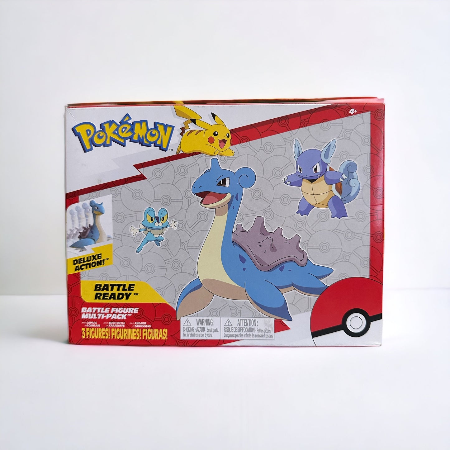 Lapras, Wartortle & Froakie Battle Figure Multi-Pack