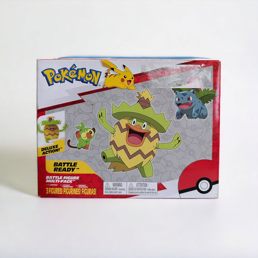 Ludicolo, Ivysaur & Grookey Battle Figure Multi-Pack