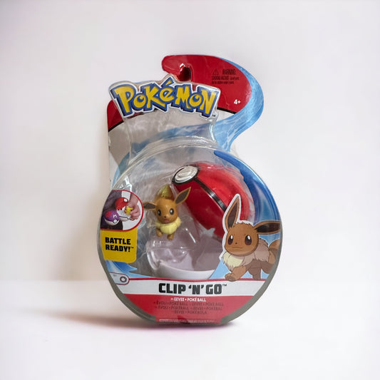 Clip n Go: Eevee Pokeball - Pokemon