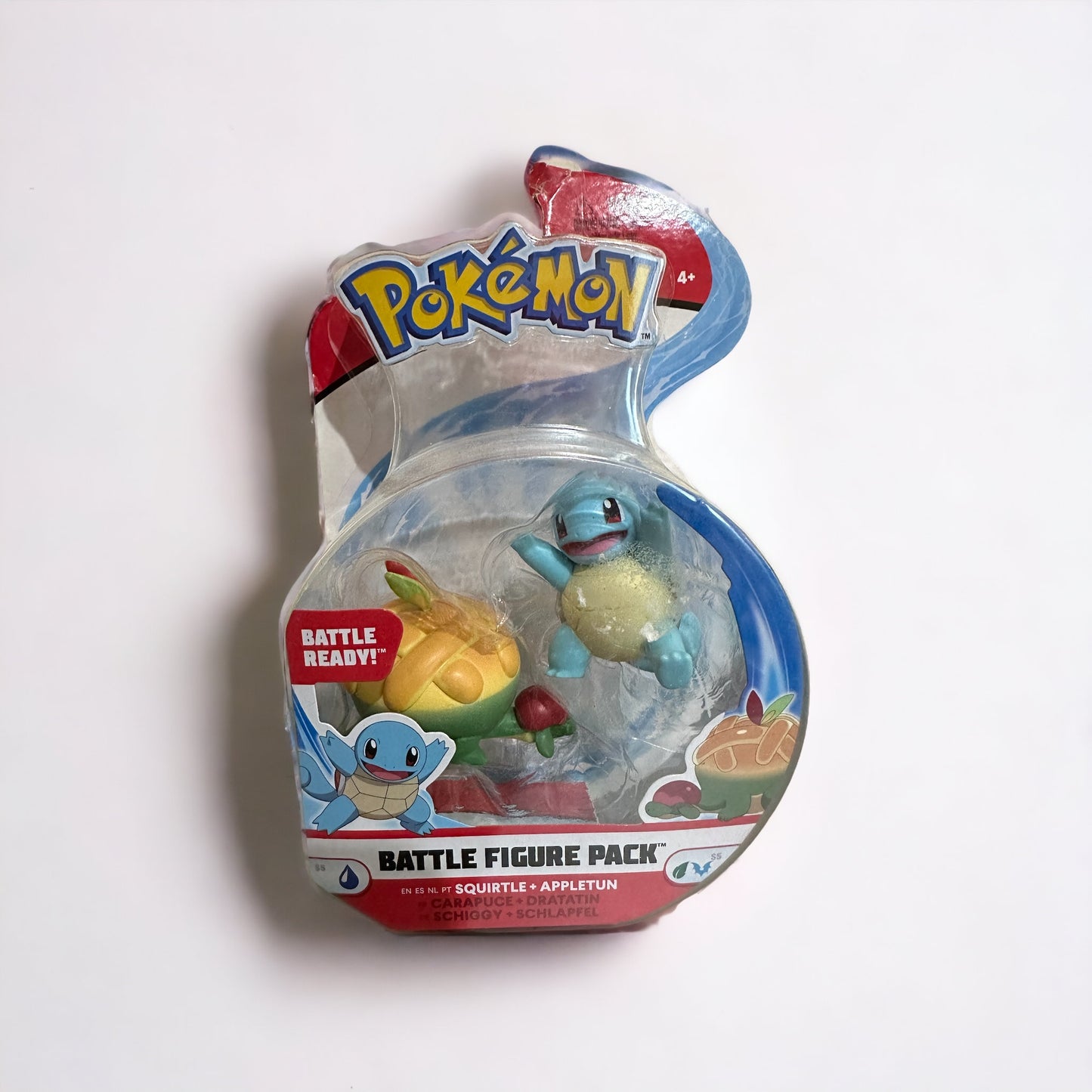 Squirtle & Appletun Battle Figure Pack