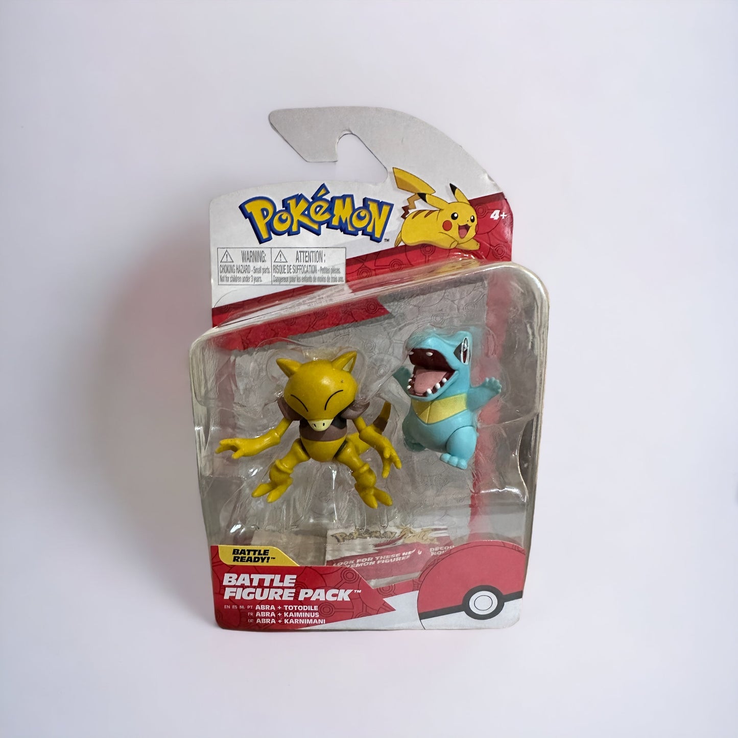 Abra & Totodile Battle Figure Pack