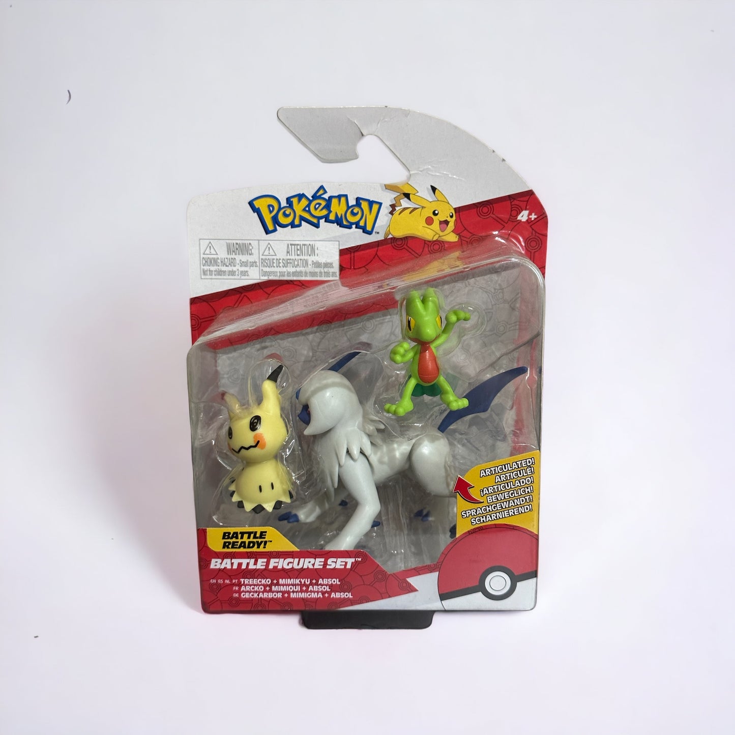 Treecko, Mimikyu & Absol Battle Figure Set