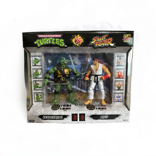Leonardo vs Ryu - Tortugas Ninja vs Street Fighter