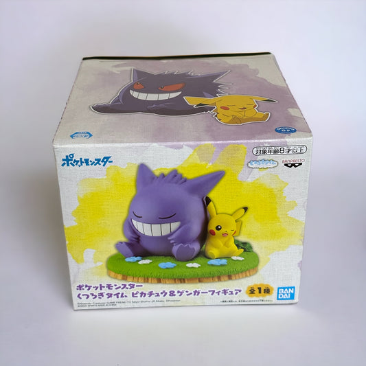 Figura Tiempo de Relajacion Gengar & Pikachu - Bandai