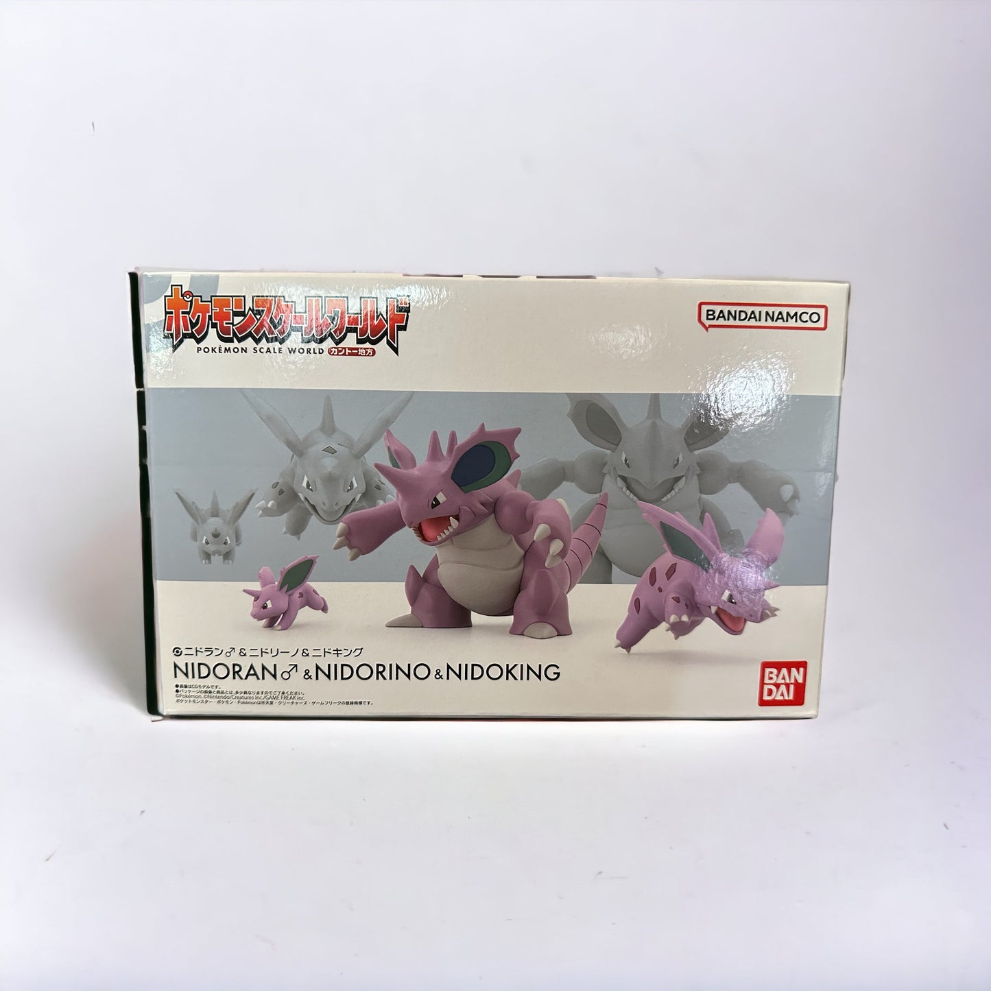 Pokemon Scale World Kanto - Nidorino & Nidoran & Nidoking