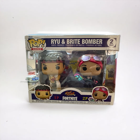 Ryu & Brite Bomber - Funko Pop