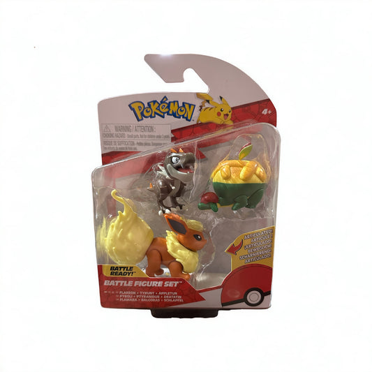 Flareon, Tyrunt & Appletun Battle Figure Set