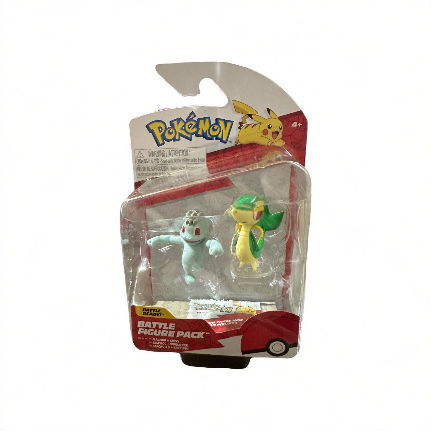 Machop & Snivy Battle Figure Pack