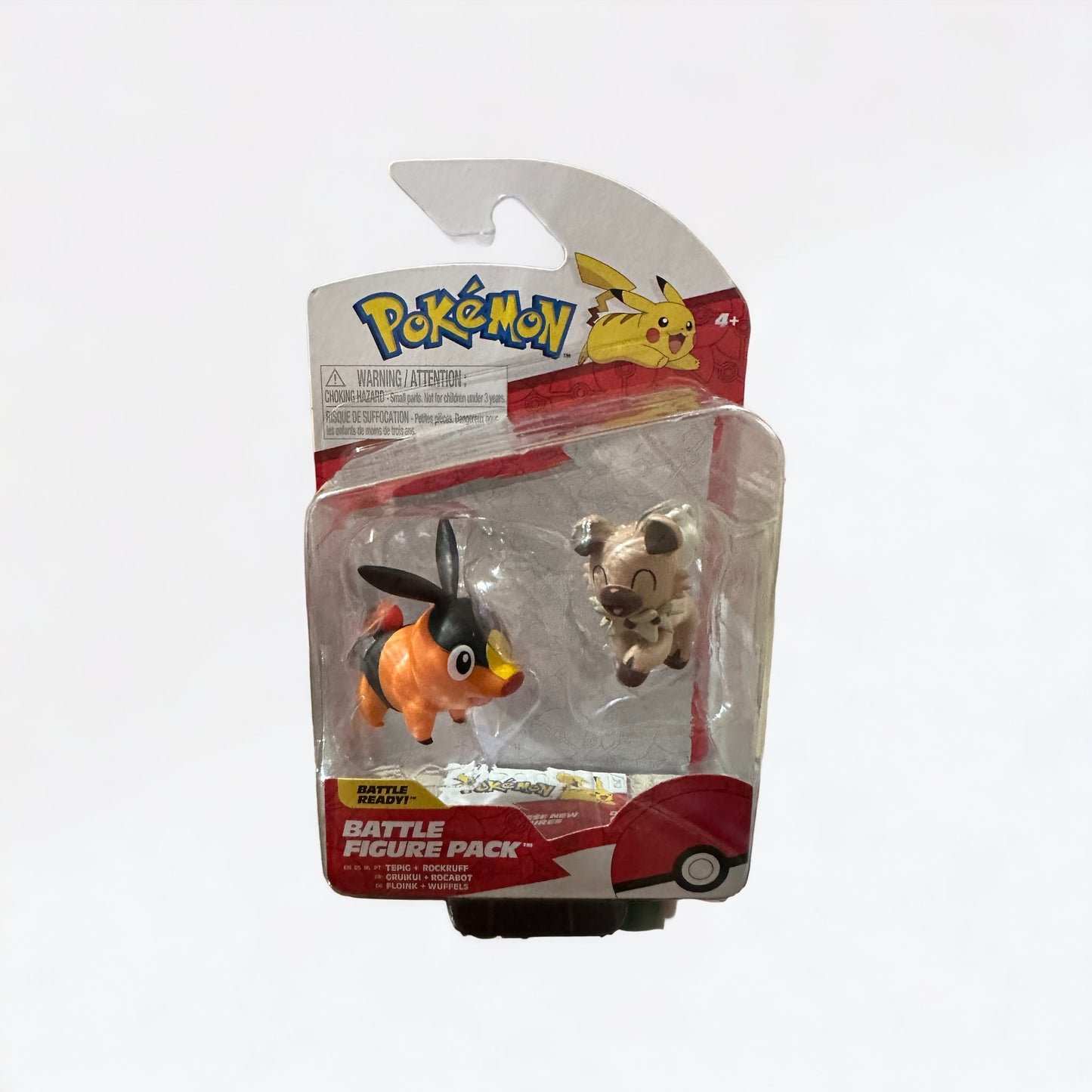 Tepig & Rockbuff Battle Figure Pack