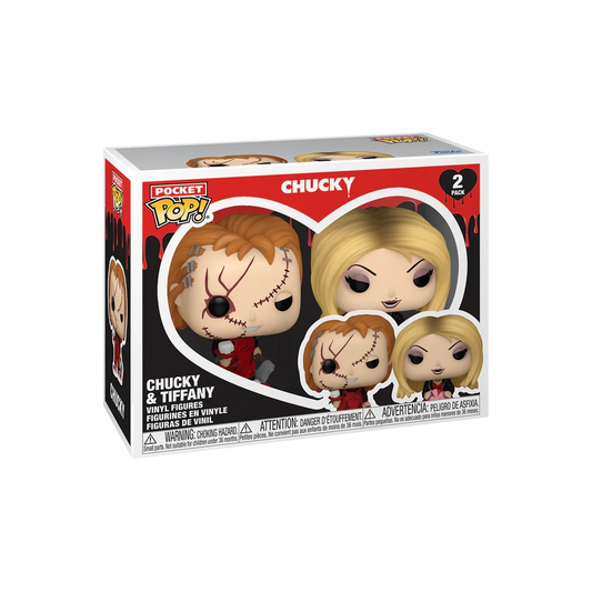 Chuky & Tiffany 2 Pack San Valentin - Funko Pocket Pop