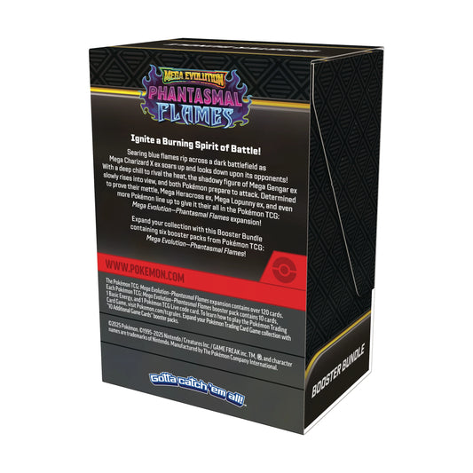 [PREVENTA] Booster Bundle - Mega Evolution Phantasmal Flames(6 Boosters) [INGLES]